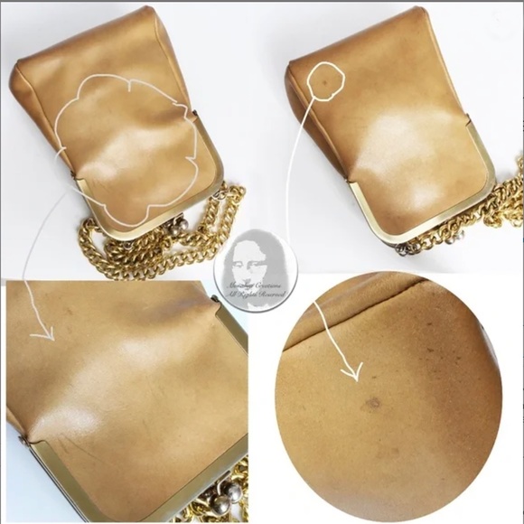 Bonnie Cashin for Coach Small Double Header Tote Bag Chain Strap Vintage 60s HTF - Picture 16 of 17